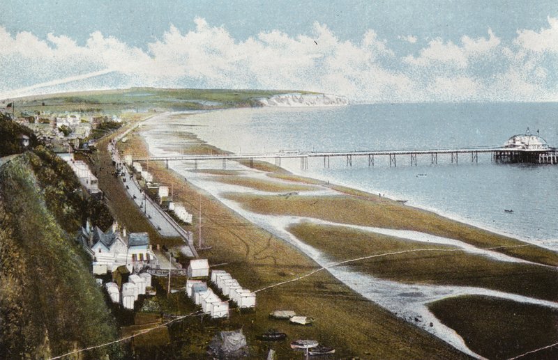 Esplanade, Sandown és Culver Cliff alkotó: English Photographer