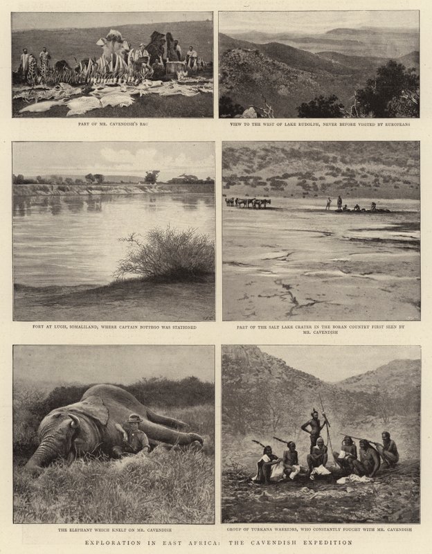Kutatás Kelet-Afrikában, a Cavendish Expedíció alkotó: English Photographer