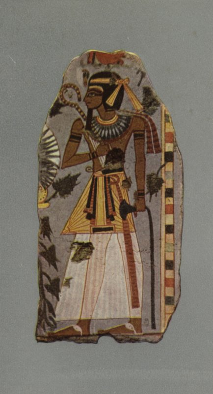 I. Ámen-hetep, Egyiptom királyának alakja, Kr.e. 1600 (fotó) alkotó: English Photographer