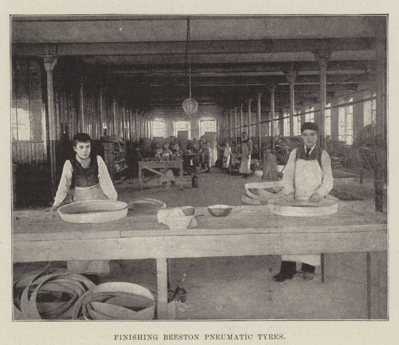 Beeston pneumatikus gumiabroncsok befejezése alkotó: English Photographer