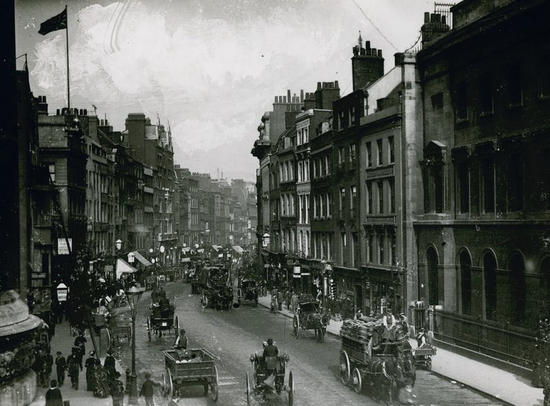 Fleet Street, London alkotó: English Photographer