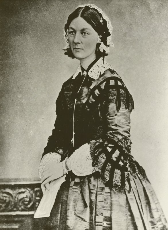 Florence Nightingale, a brit ápolás úttörője alkotó: English Photographer