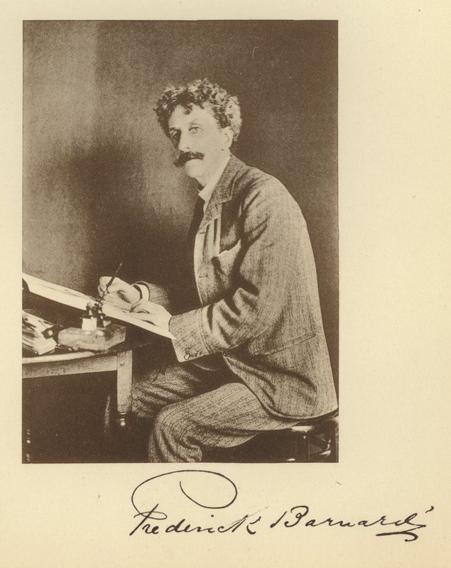 Frederick Barnard (f/w fotó) alkotó: English Photographer