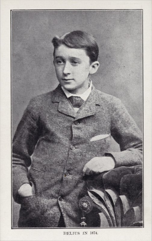 Frederick Delius 1874-ben alkotó: English Photographer