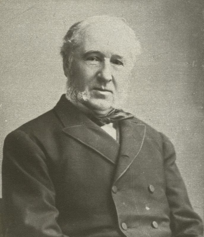 Frederick Greenwood, a Pall Mall Gazette szerkesztője (f/w fotó) alkotó: English Photographer