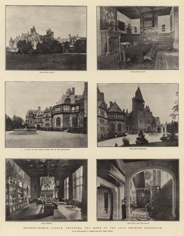 Friedrichshof kastély, Cronberg, a néhai Frigyes császárnő otthona alkotó: English Photographer