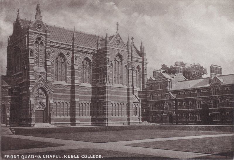 Front Quadrangle and Chapel, Keble College alkotó: English Photographer