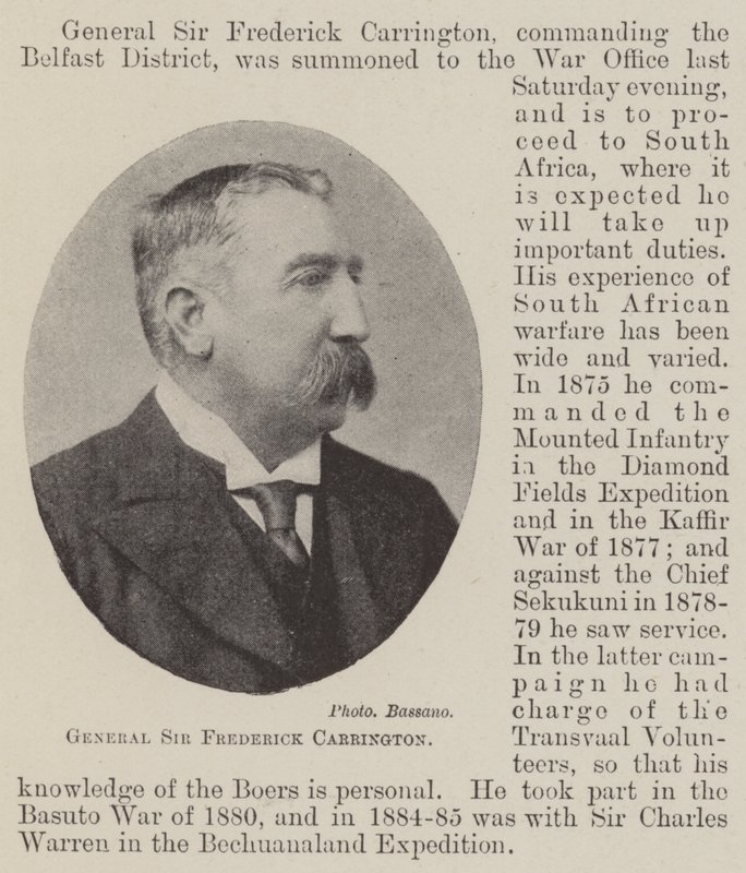 Sir Frederick Carrington tábornok alkotó: English Photographer