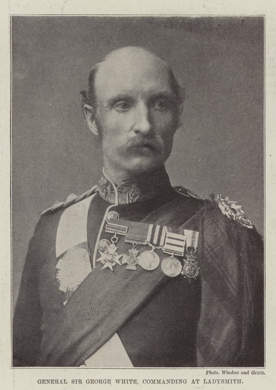 Sir George White tábornok, a Ladysmith parancsnoka alkotó: English Photographer