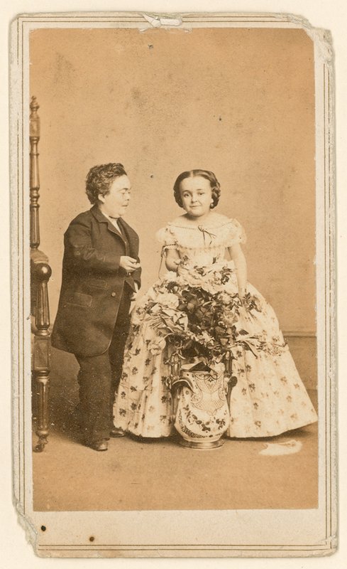 Tom Thumb tábornok és felesége alkotó: English Photographer