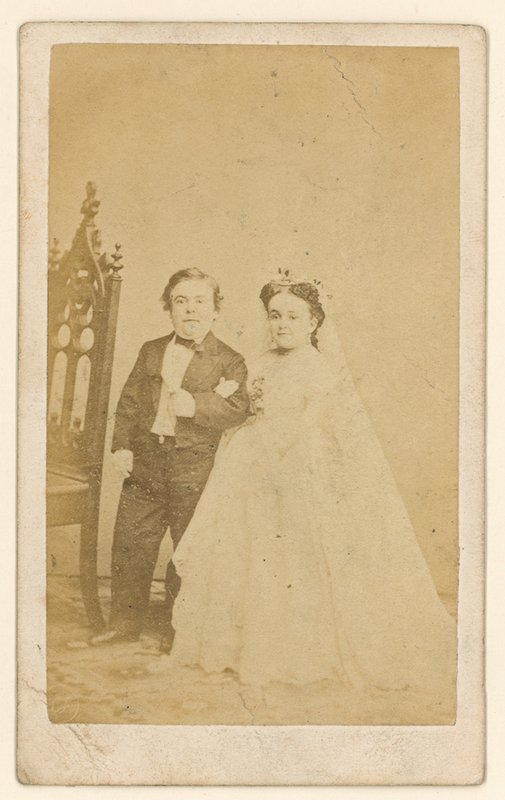 Tom Thumb tábornok és felesége alkotó: English Photographer