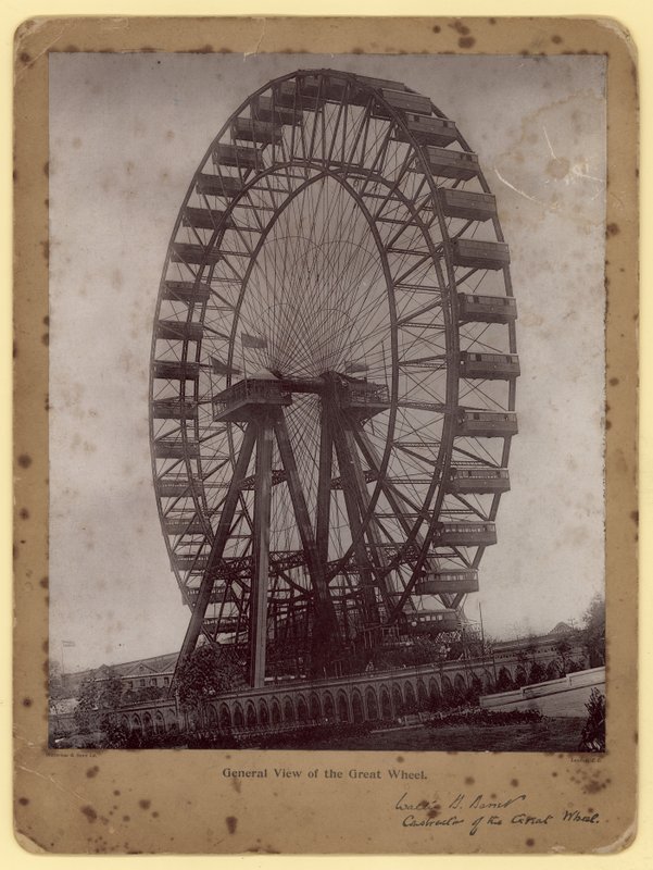 A Great Wheel általános képe, Earls Court, London alkotó: English Photographer