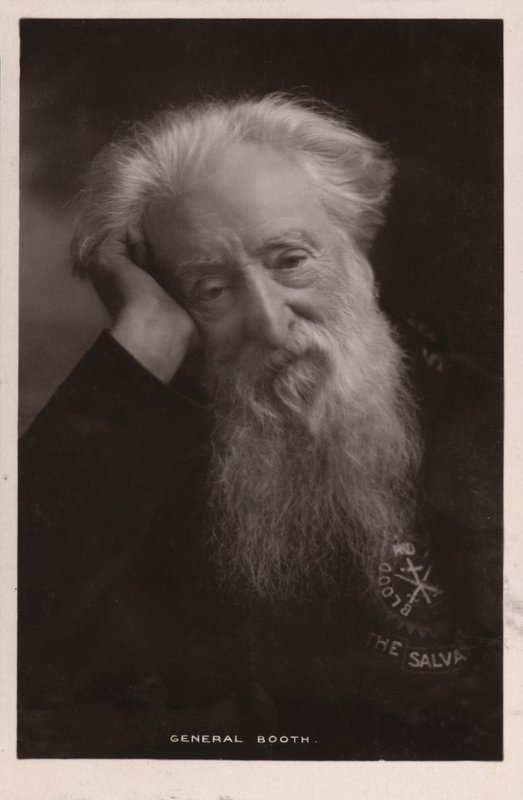 William Booth tábornok, az Üdvhadsereg alapítója (fekete-fehér fotó) alkotó: English Photographer