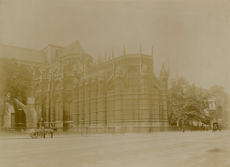 A Westminster Abbey Poets Corner általános képe alkotó: English Photographer