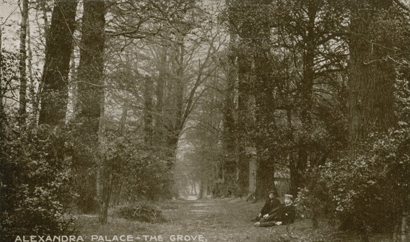 Általános nézet a The Grove-ról az Alexandra Palace-nál alkotó: English Photographer