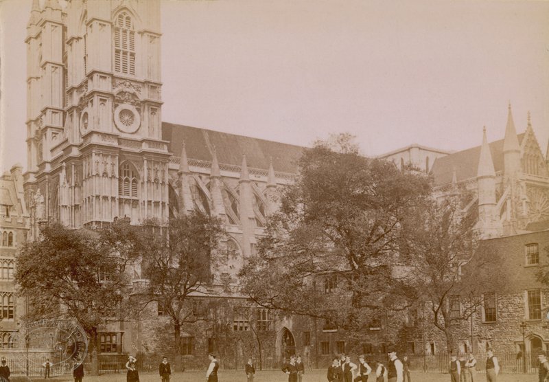 A Westminster Abbey általános képe alkotó: English Photographer