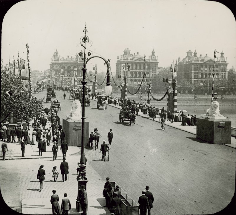 A Westminster híd általános képe alkotó: English Photographer