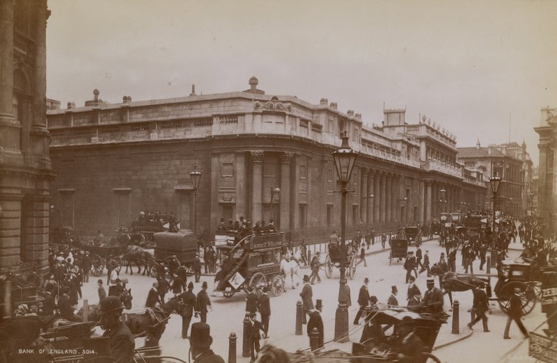 A Bank of England általános képe alkotó: English Photographer