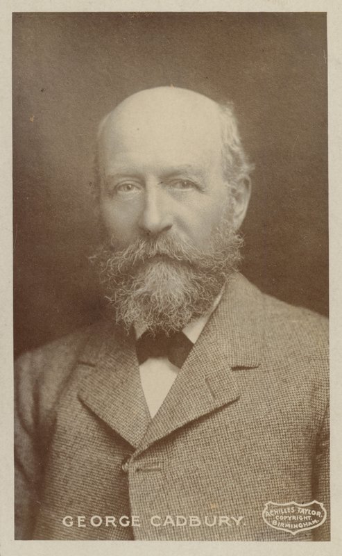 George Cadbury (1839-1922), angol csokoládégyártó és társadalmi ügyek kampányolója alkotó: English Photographer