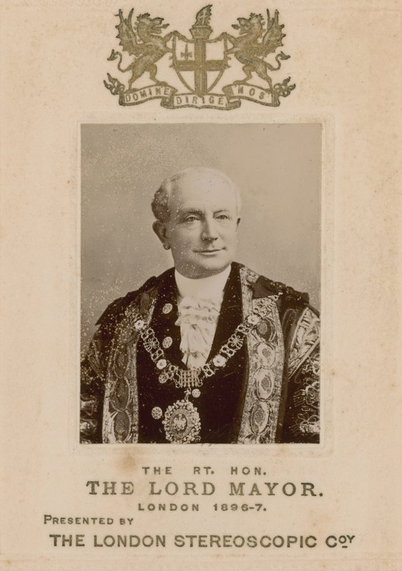 George Faudel-Phillips, London tisztelt főpolgármestere alkotó: English Photographer