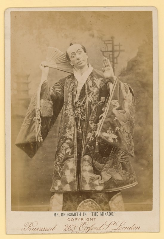 George Grossmith, mint Ko-Ko a Mikadóban alkotó: English Photographer