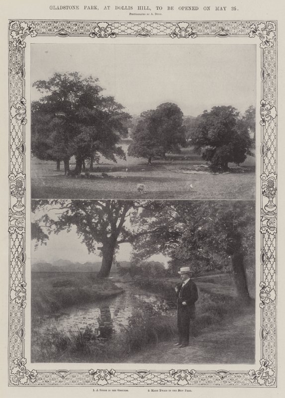 A Gladstone Park a Dollis Hillben, május 25-én nyílik meg alkotó: English Photographer