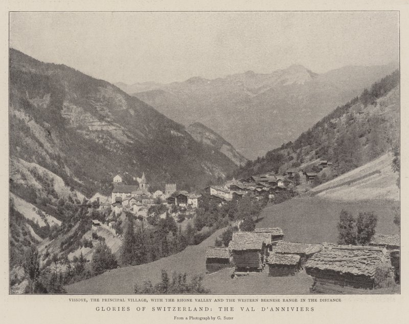 Svájc dicsősége, a Val dAnniviers alkotó: English Photographer