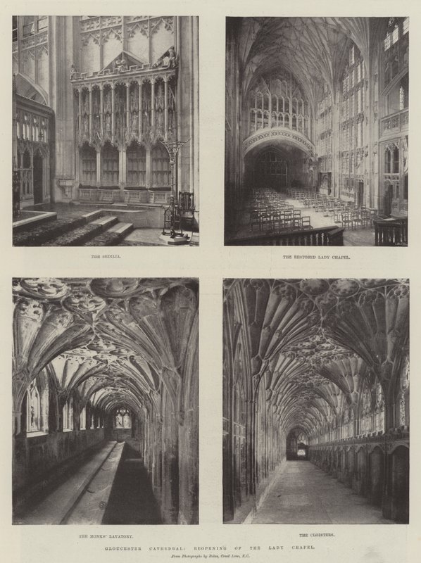 Gloucesteri katedrális, a Lady Chapel újranyitása alkotó: English Photographer