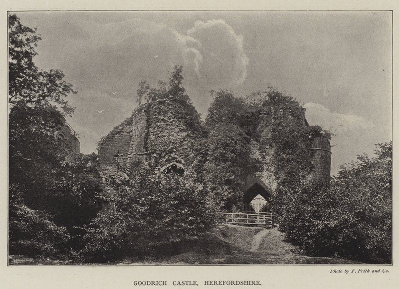 Goodrich kastély, Herefordshire alkotó: English Photographer