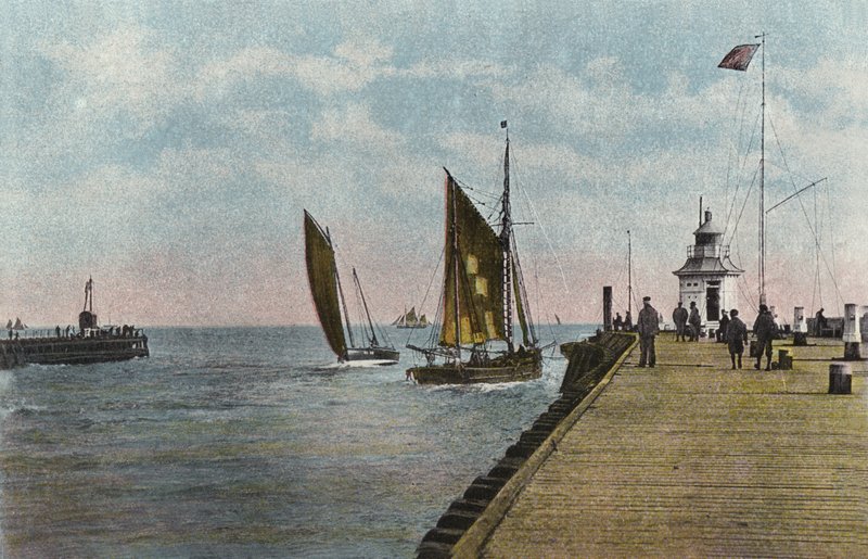 Gorleston kikötője alkotó: English Photographer