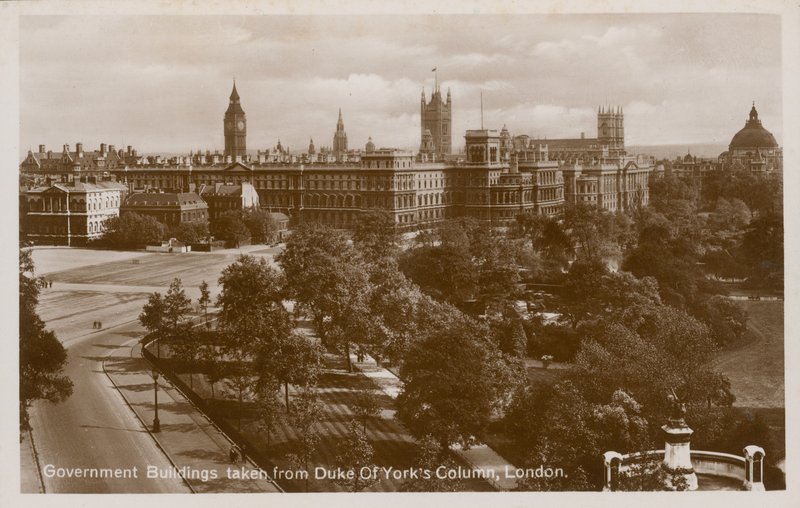 Kormányzati épületek a londoni Duke of Yorks oszlopból alkotó: English Photographer