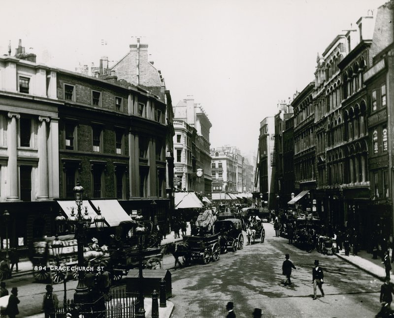 Grace Church Street, London alkotó: English Photographer