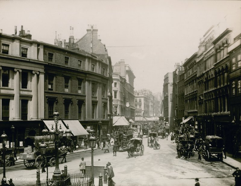 Gracechurch Street, London alkotó: English Photographer