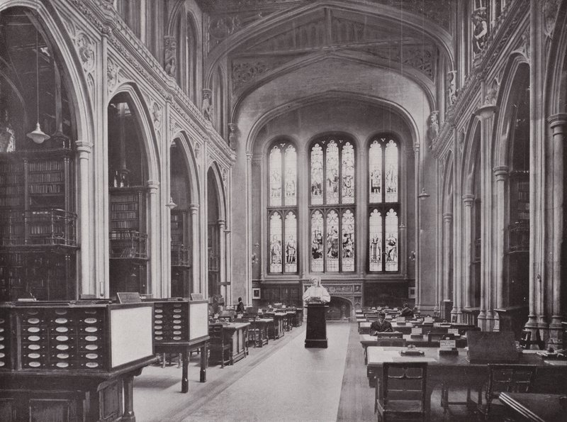 Guildhall Könyvtár, Chaucer mellszobra alkotó: English Photographer