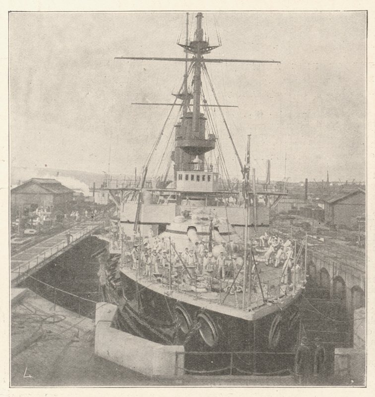 HMS Implacable, Lajos battenbergi herceg megbízásából alkotó: English Photographer