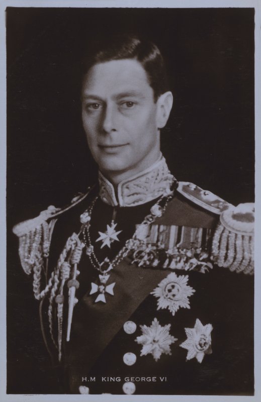VI. György király (f/w fotó) alkotó: English Photographer