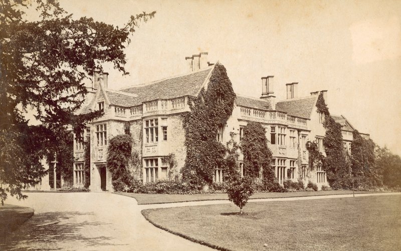 Hannington Hall, Wilts (f/w fotó) alkotó: English Photographer