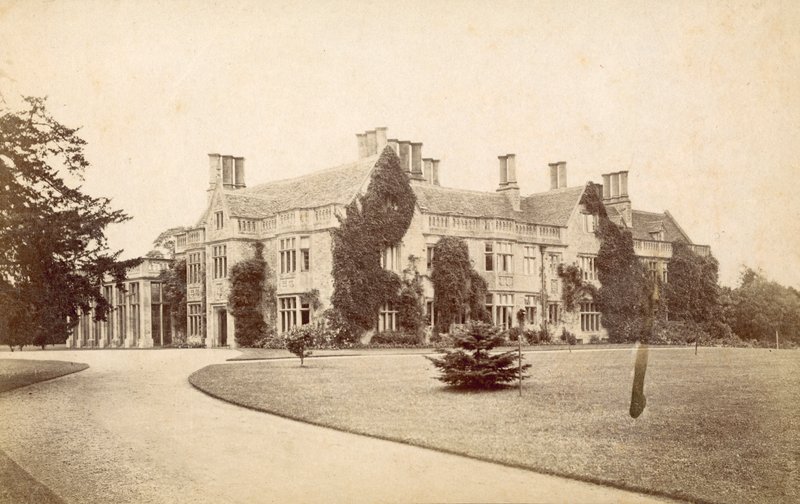 Hannington Hall, Wilts (f/w fotó) alkotó: English Photographer