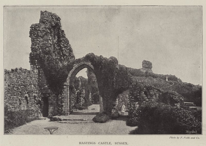 Hastings kastély, Sussex alkotó: English Photographer