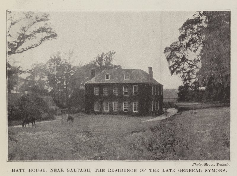 Hatt House, Saltash közelében, a néhai Symons tábornok rezidenciája alkotó: English Photographer