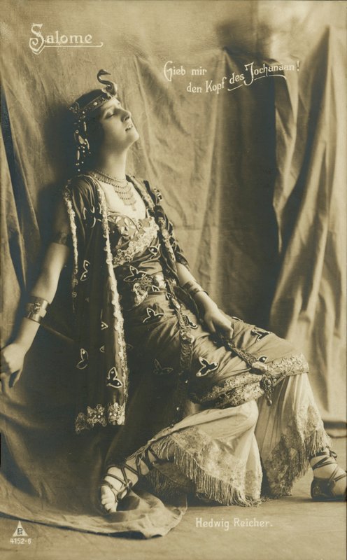 Hedwiga Reicher, német színésznő (fekete-fehér fotó) alkotó: English Photographer