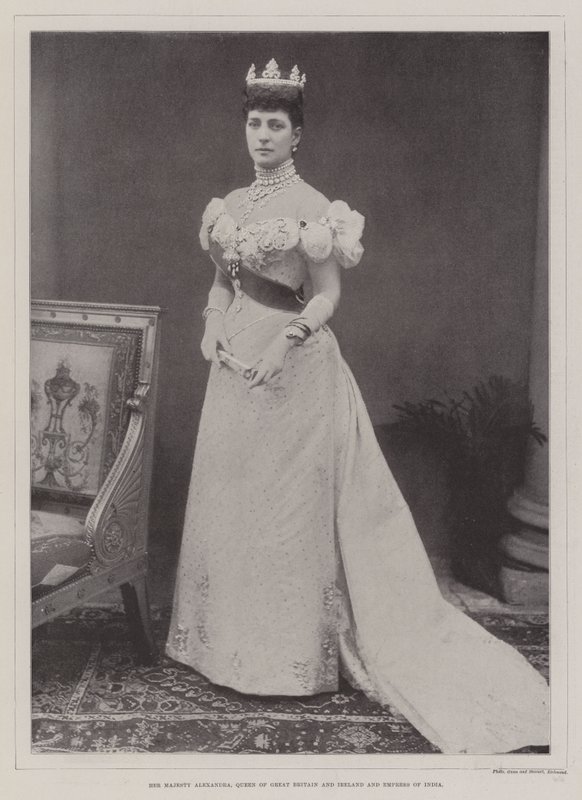 Őfelsége Alexandra, Nagy-Britannia és Írország királynője és India császárnéja alkotó: English Photographer