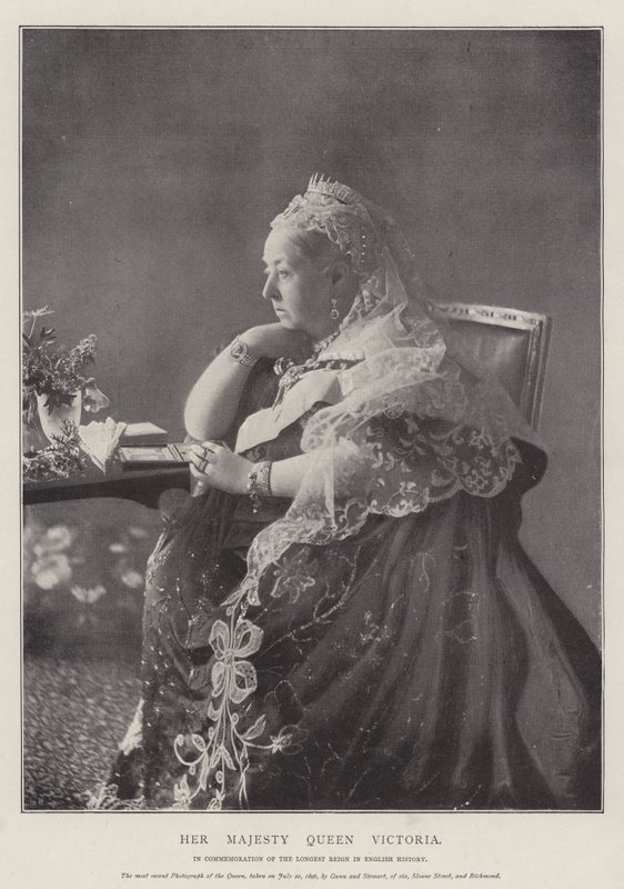 Őfelsége Viktória királynő alkotó: English Photographer