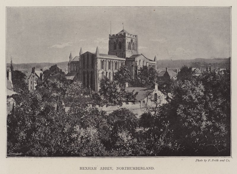 Hexham Abbey, Northumberland alkotó: English Photographer