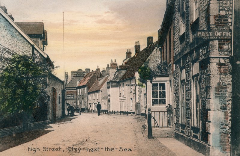 High Street, Cley-Next-The-Sea, Norfolk (fotó) alkotó: English Photographer