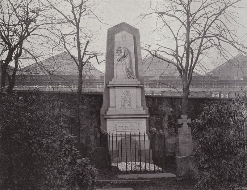 Highland Marys Grave, Greenock alkotó: English Photographer