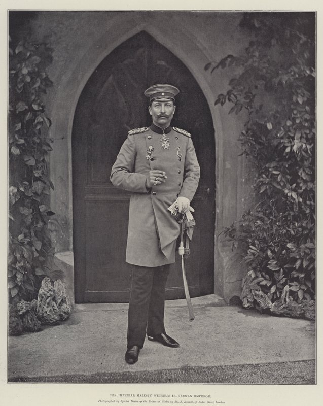 Vilmos császári felsége, német császár alkotó: English Photographer