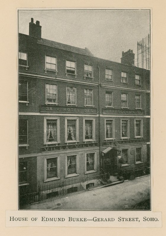 Edmund Burke háza, Gerrard Street 37 alkotó: English Photographer