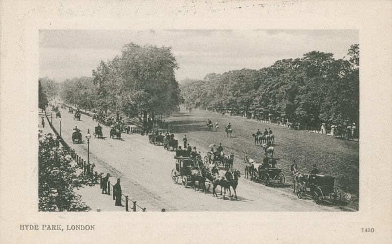 Hyde Park, London alkotó: English Photographer