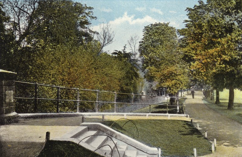 A Pump Room Gardensben, Leamingtonban alkotó: English Photographer